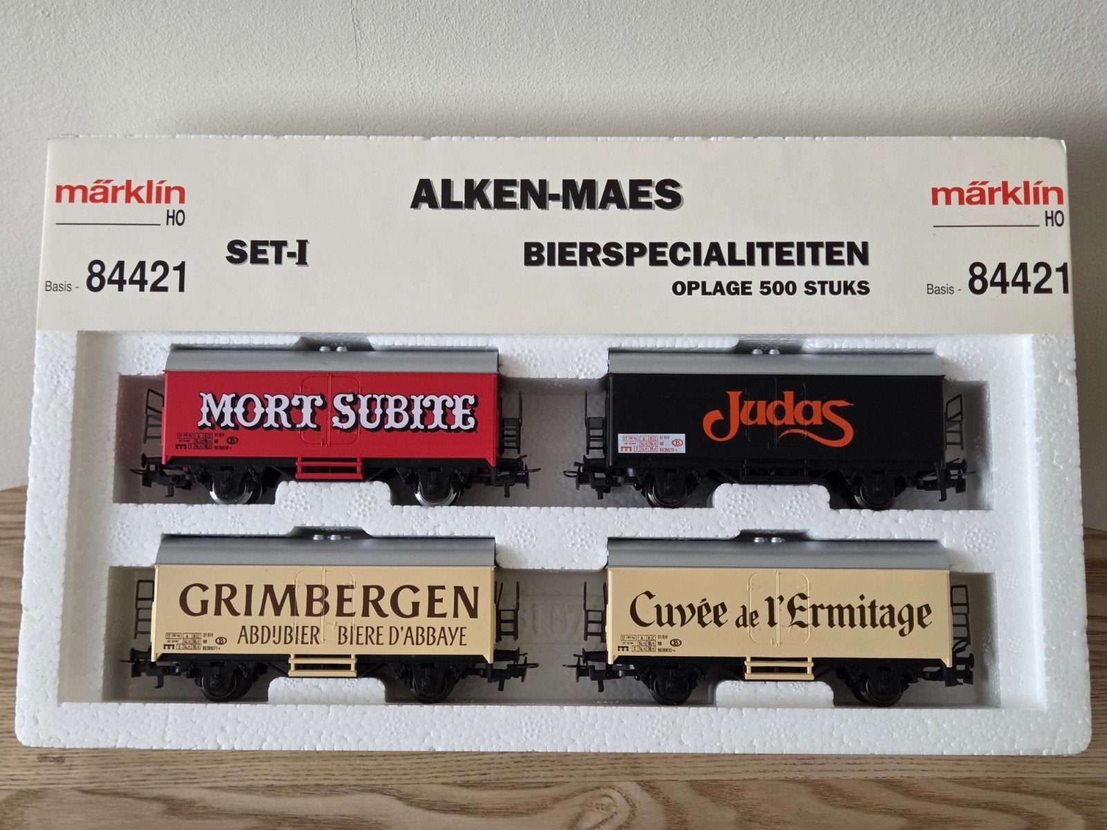 Marklin H0 84421: speciale uitgave biermerken, Hobby & Loisirs créatifs, Trains miniatures | HO, Neuf, Enlèvement ou Envoi, Courant alternatif
