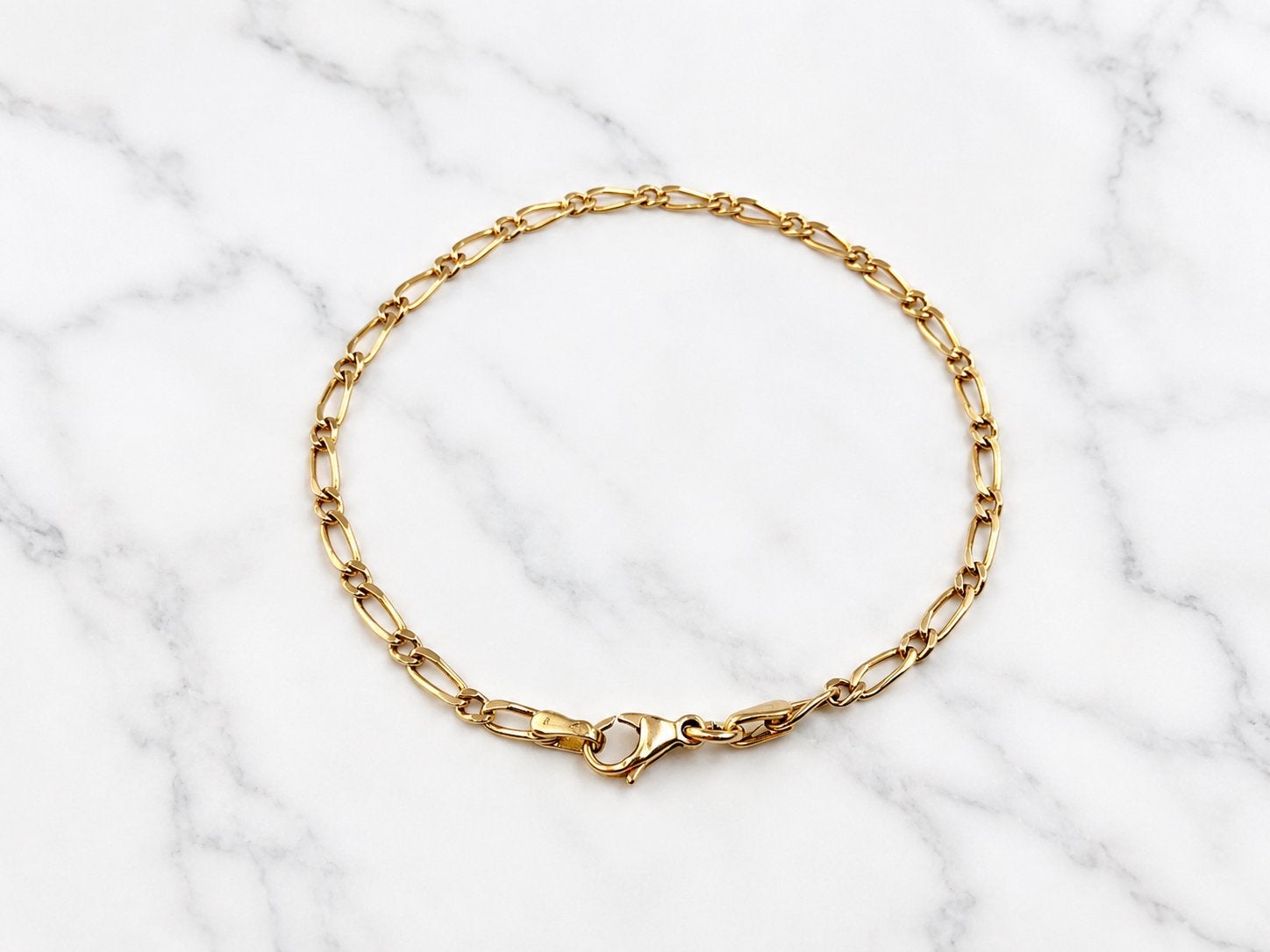 Bracelet en or 18 carats, Bijoux, Sacs & Beauté, Bracelets, Envoi, Comme neuf, Or, Or