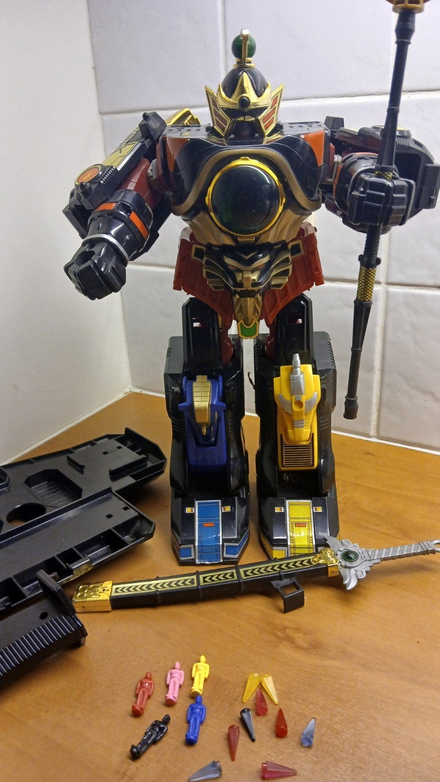 vintage Deluxe Thunder Megazord uit 1994 z, Verzamelen, Ophalen of Verzenden