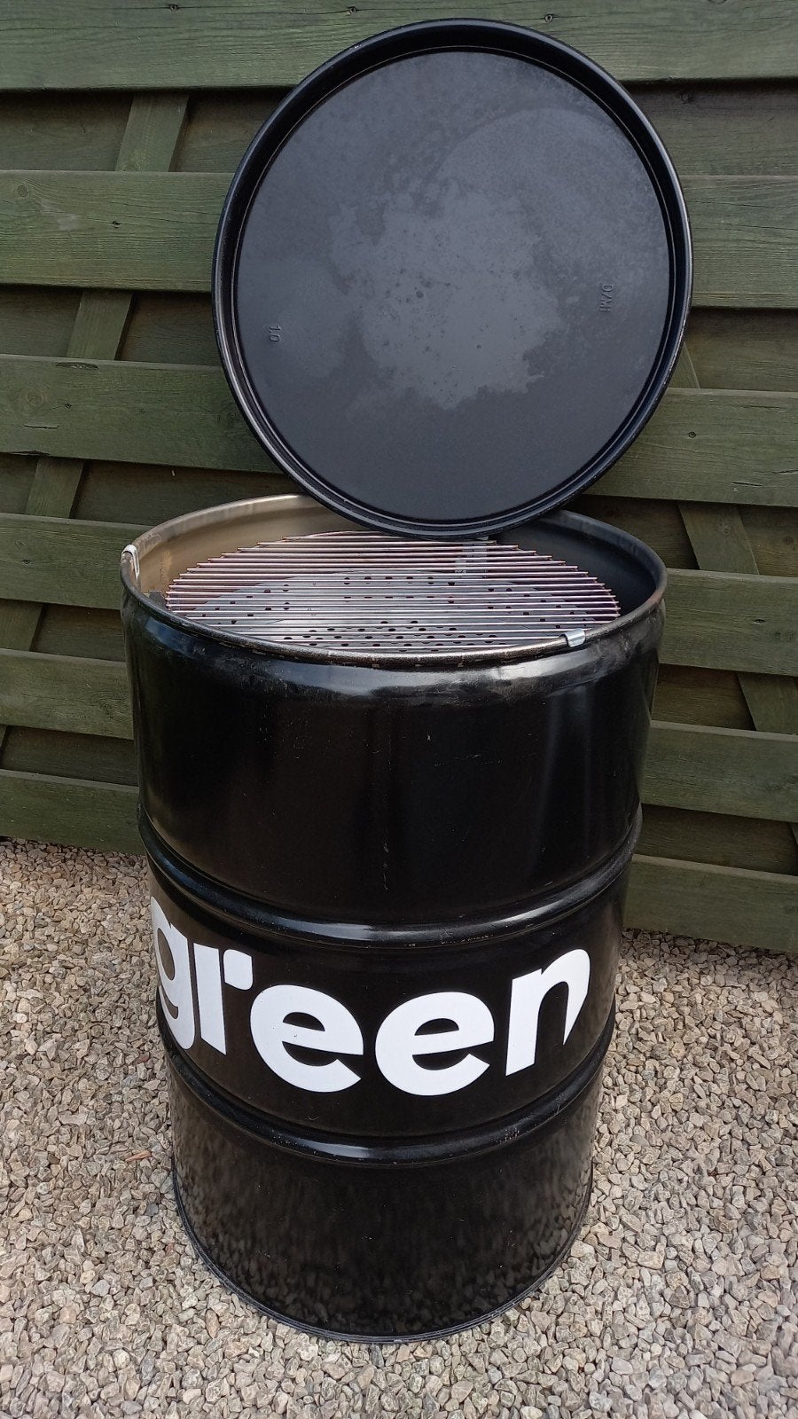 Barbecue Green 200l, Tuin en Terras, Ophalen