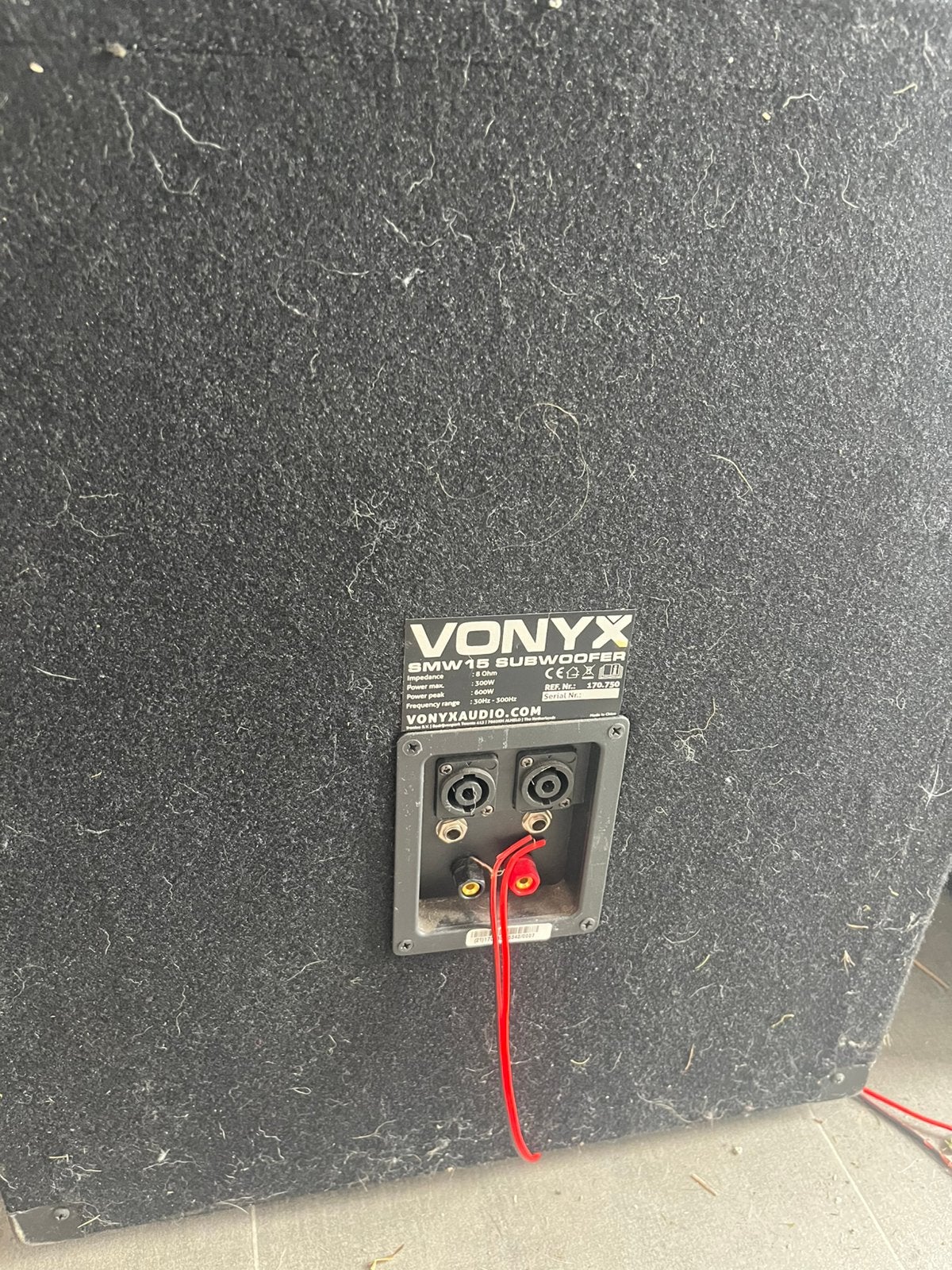 Vonyx set, Enlèvement, Comme neuf