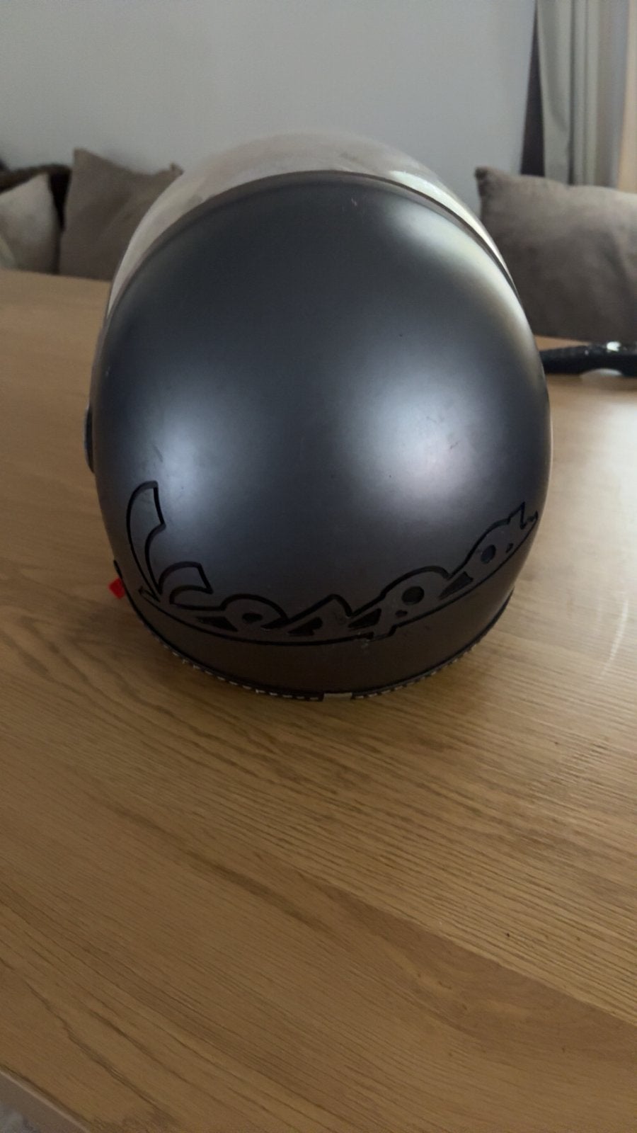Vespa helm, Fietsen en Brommers, Ophalen of Verzenden, Zo goed als nieuw
