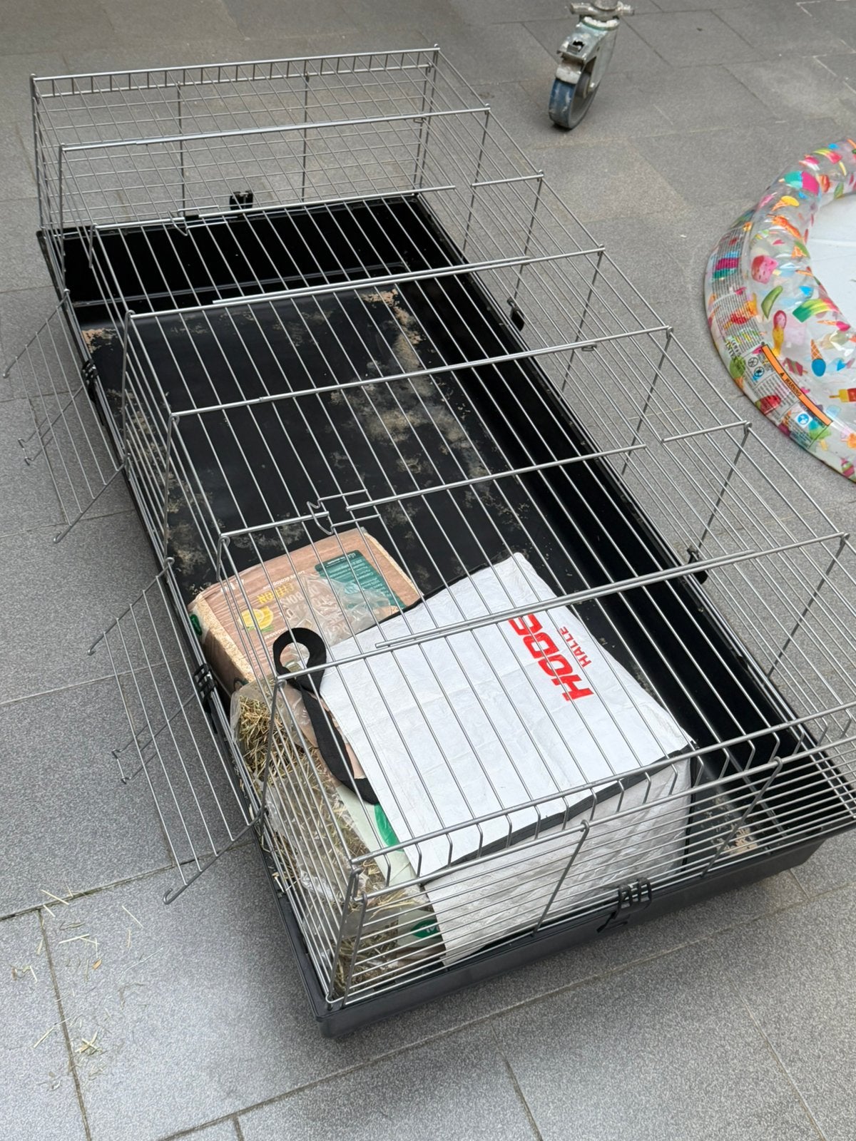 Grand cage 1,5m pour animaux, Enlèvement, Comme neuf, Cage