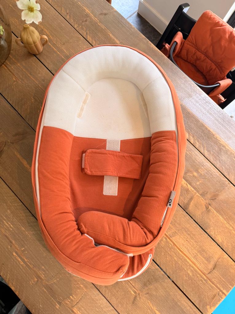 Doomoo babynestje terracotta, Kinderen en Baby's, Ophalen, Gebruikt, Overige typen