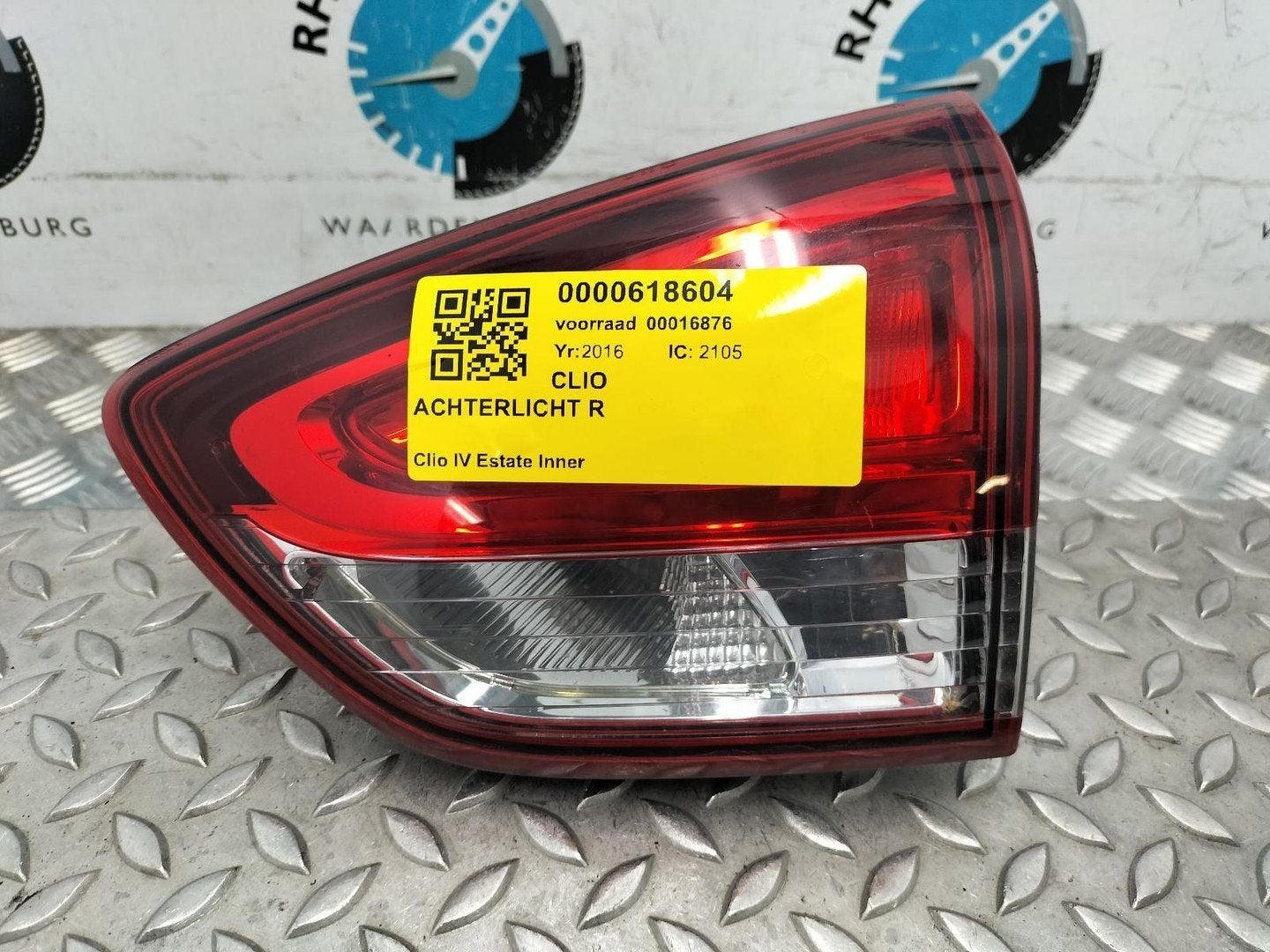 RENAULT CLIO 1.5 dCi Limited  ACHTERLICHT R 2016, Enlèvement ou Envoi, Utilisé, ARN reconnu