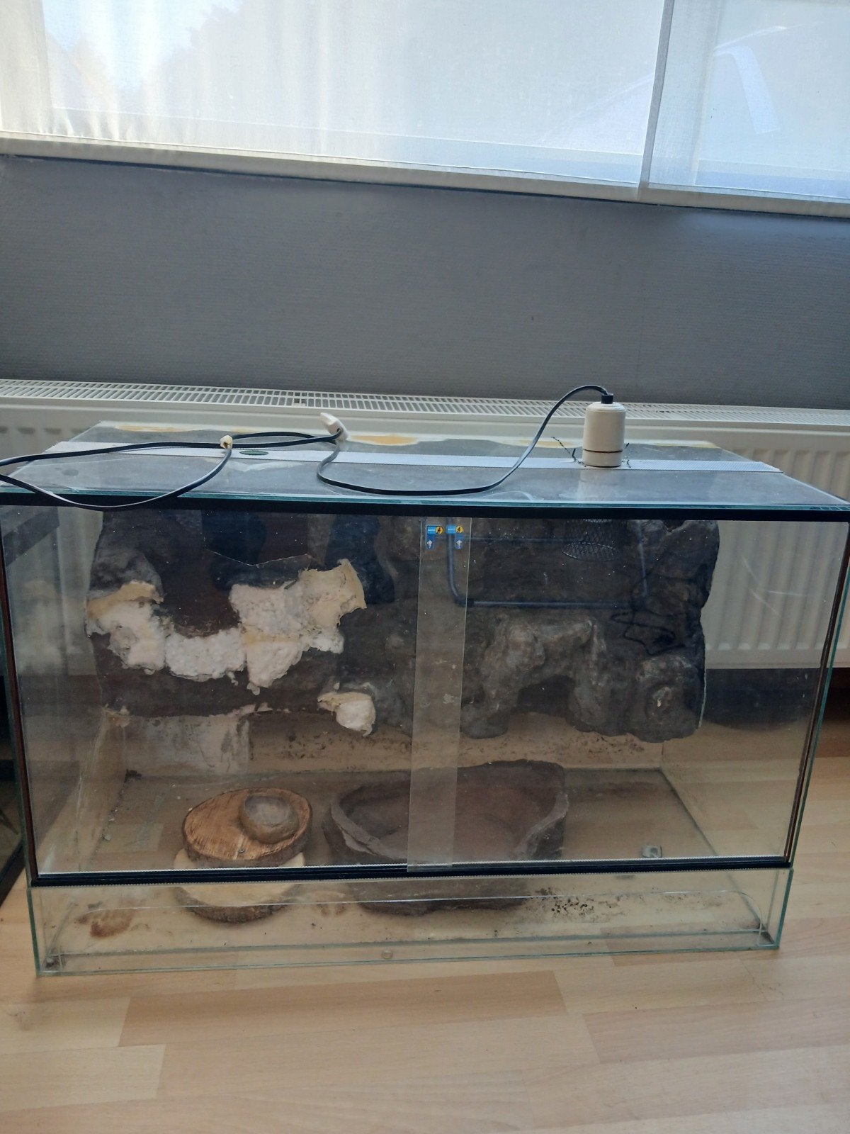 terrarium te koop, Dieren en Toebehoren, Ophalen, Gebruikt, Terrarium of Paludarium