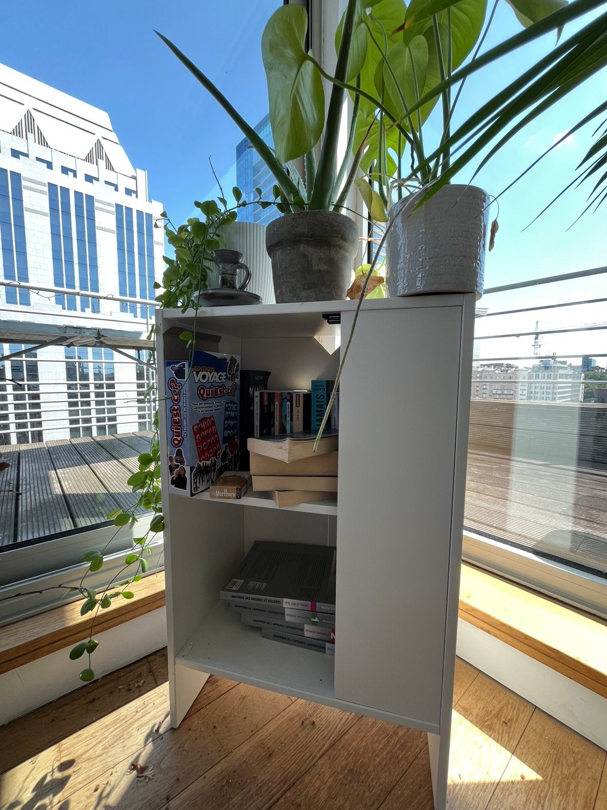 Petit meuble / bibliotheque, Moins de 70 cm, Moins de 70 cm, Comme neuf, Enlèvement