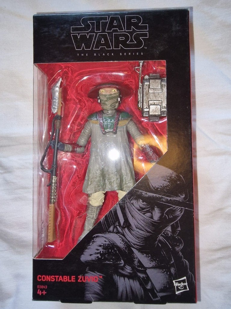 Star Wars The black series constable Zuvio, Enlèvement ou Envoi, Neuf, Figurine