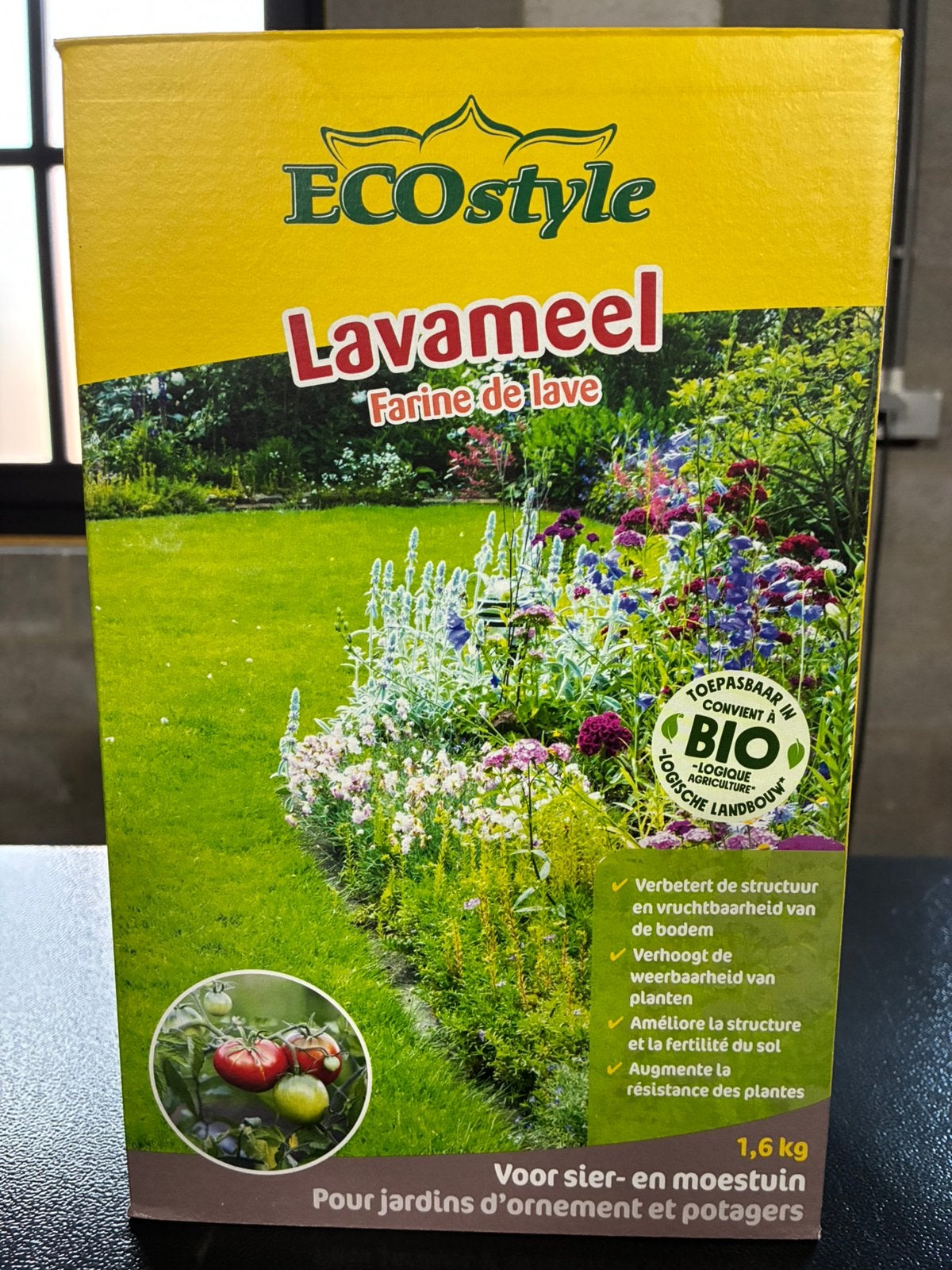 Twee nieuwe dozen ecostyle lavameel per stuk te koop, Enlèvement