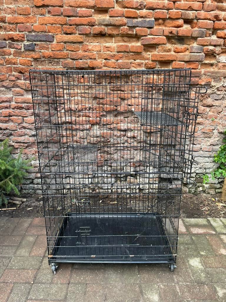 Ratten/Fretten/VogelKooi, Dieren en Toebehoren, Hondenbenches, Gebruikt, Ophalen
