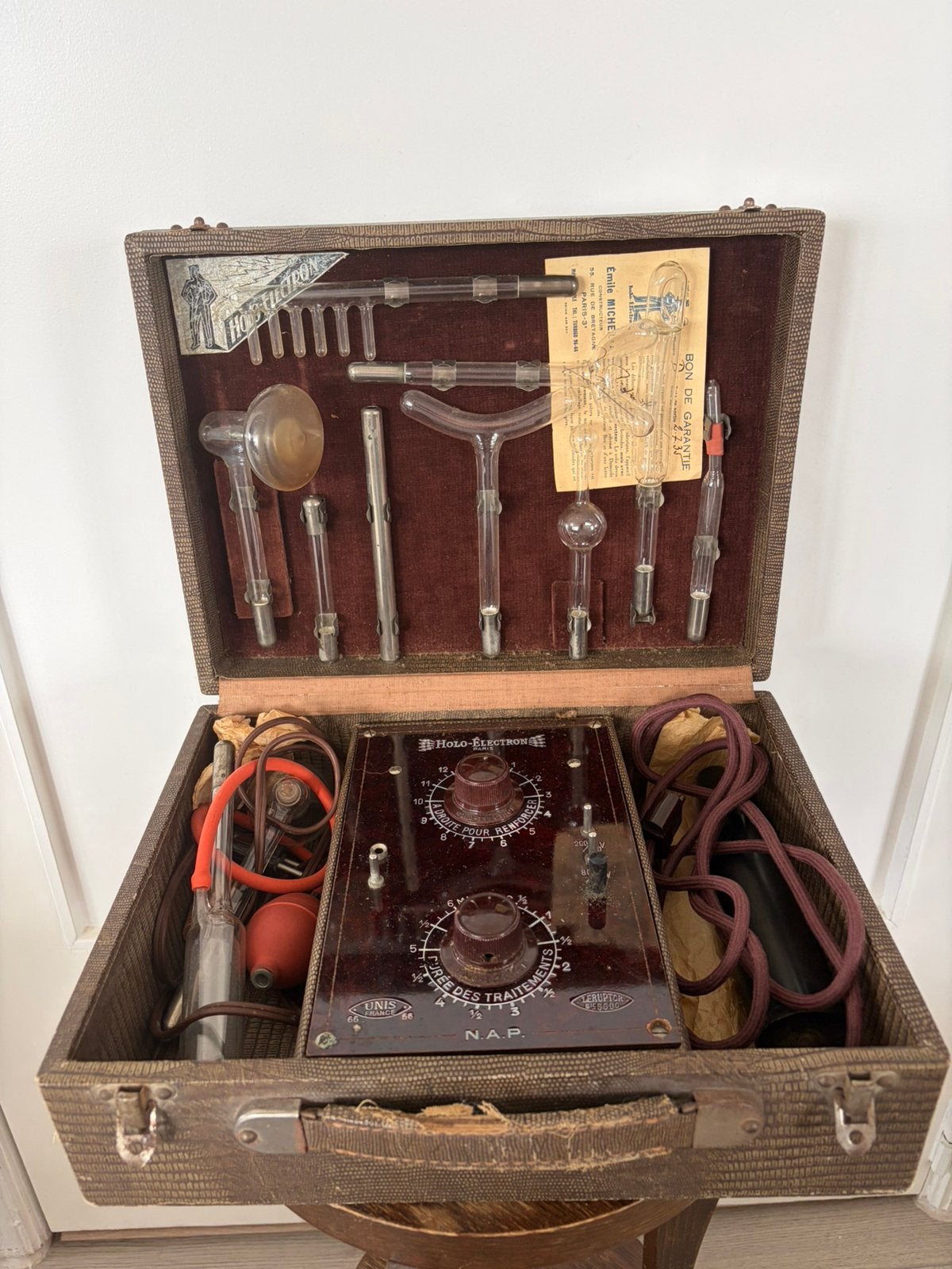 Holo-électron • cabinet curiosités • vintage antiquité, Enlèvement