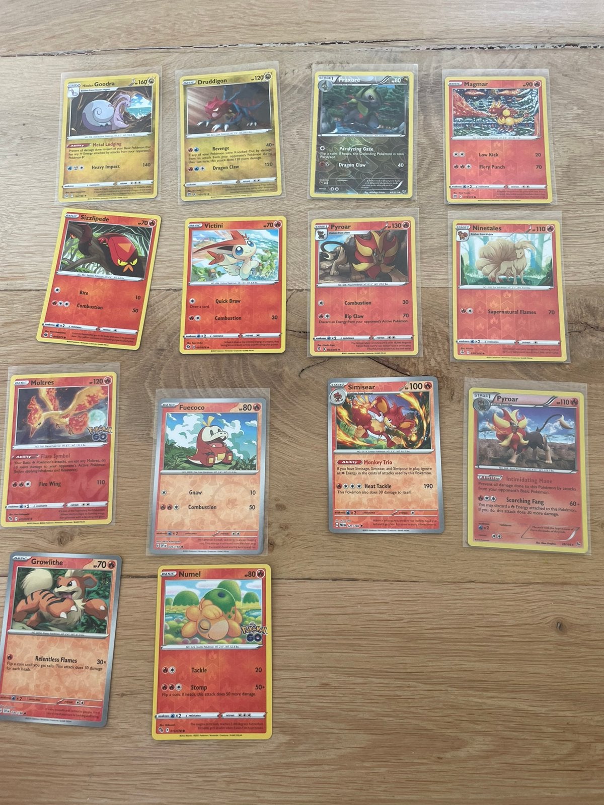 Cartes Pokemon Holo/Holo inversées, Enlèvement ou Envoi, Comme neuf