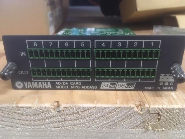 520. Yamaha AD / DA Card MY8-ADDA96, Audio, Tv en Foto, Stereoketens, Ophalen of Verzenden, Nieuw