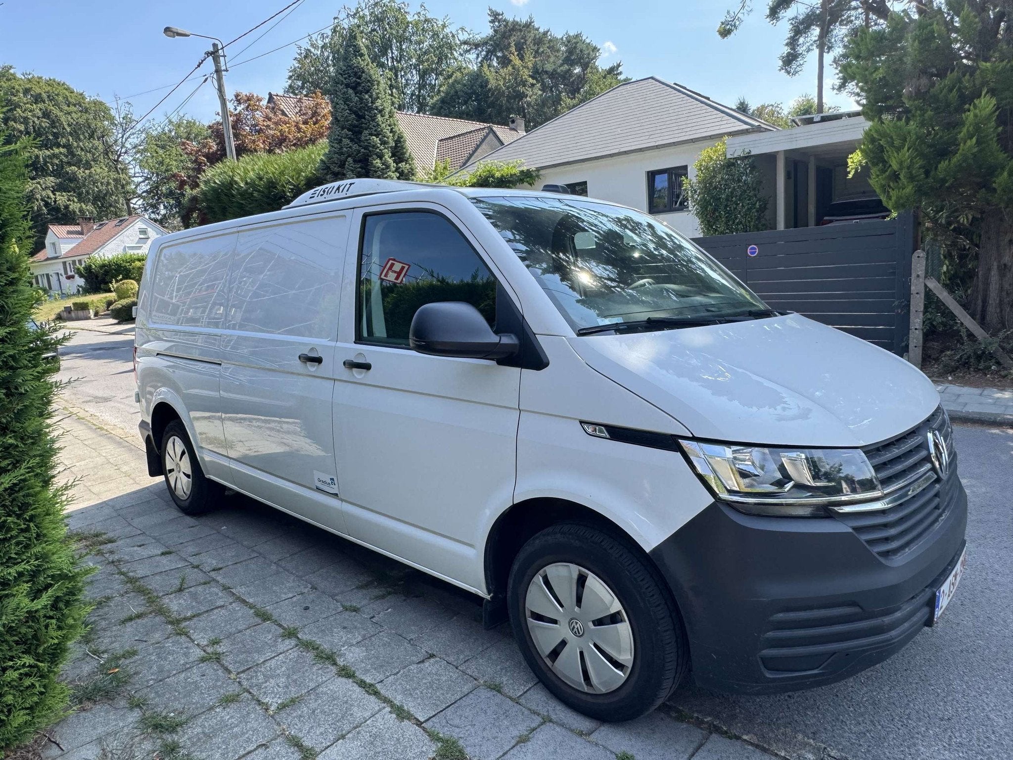 Volkswagen Transporter T6 LONG CHÂSSIS FRIGORIFIQUE 2000 TD, Auto's, Bestelwagens en Lichte vracht, Voorwielaandrijving, 4 deurs