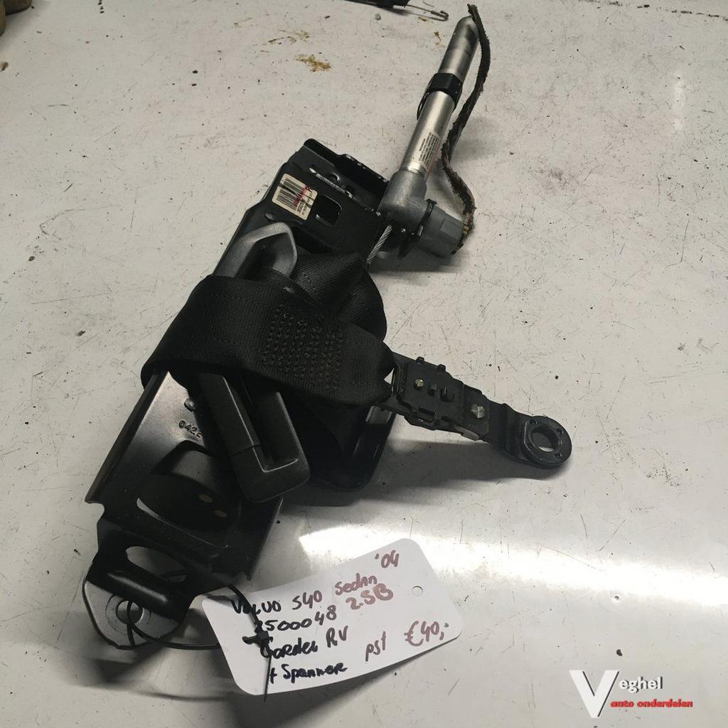 Volvo S40 Sedan 2.4 B 2005 2500048  Gordel met spanner Links, Gebruikt, -, -, Ophalen of Verzenden