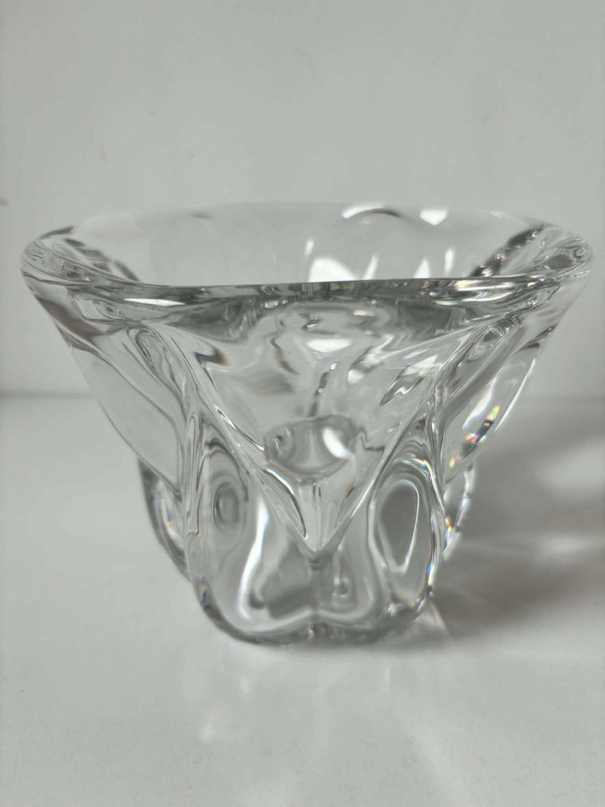 Vase vintage Val Saint Lambert, Antiquités & Art, Enlèvement ou Envoi