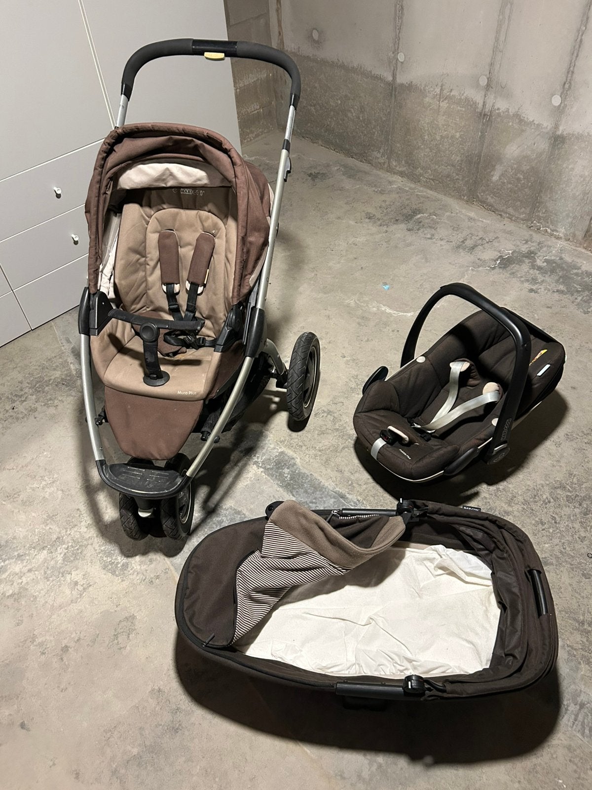 maxi cosi mura - volledig pakket aan spotprijs, Enfants & Bébés, Enlèvement, Comme neuf, Poussette