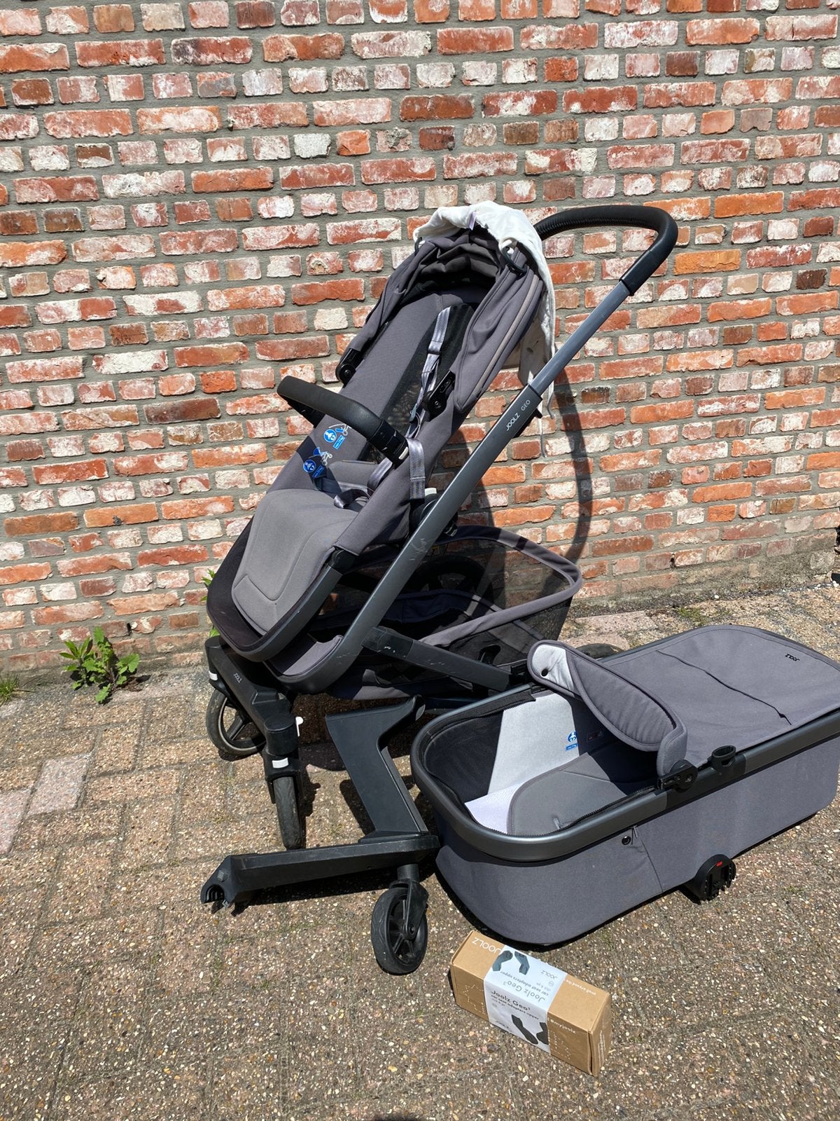 Joolz geo 3 buggy met meerijdplankje en adapters, Enlèvement, Utilisé, Autres marques
