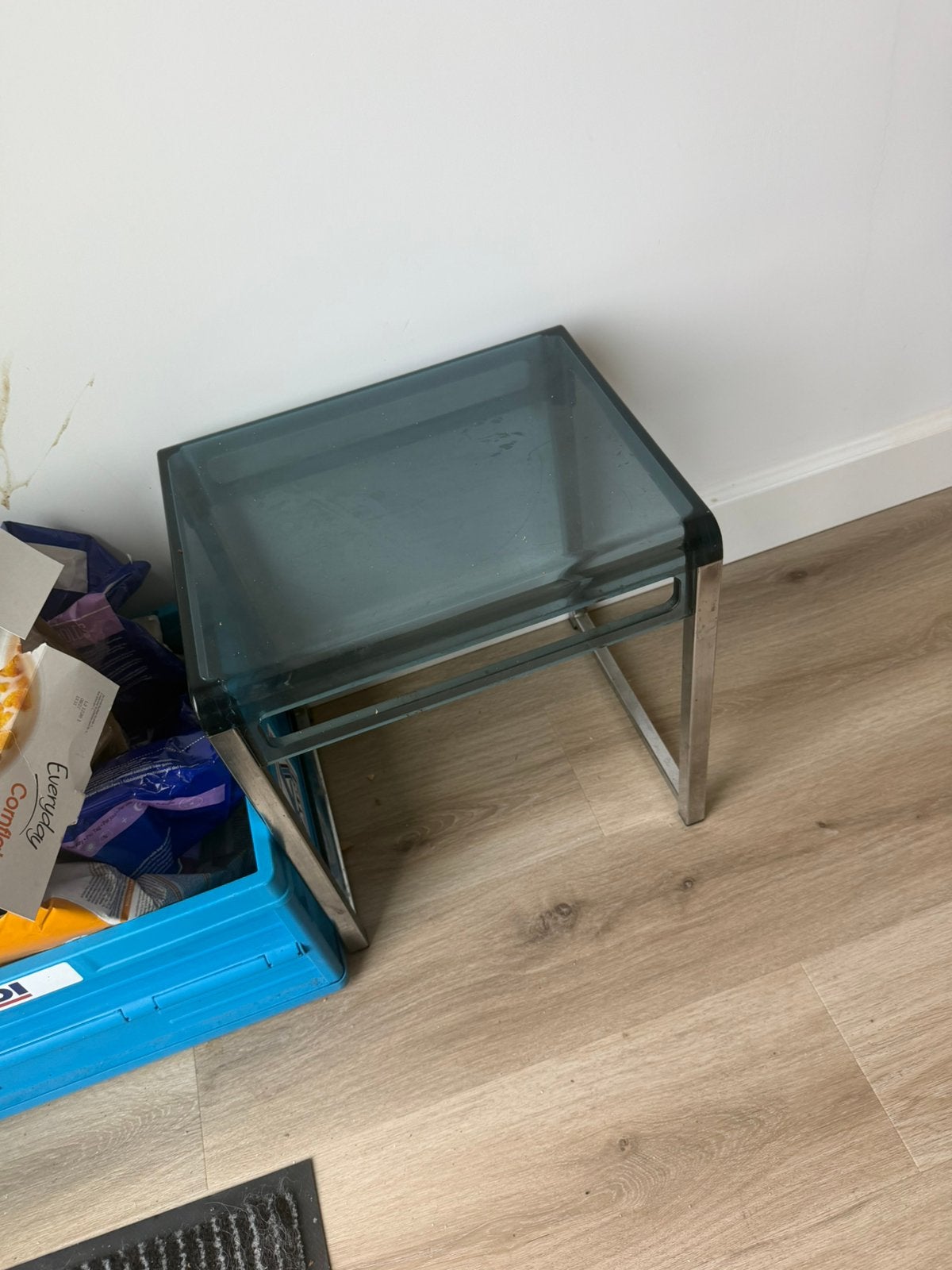 BIJZETTAFEL VINTAGE, Huis en Inrichting, Ophalen, Zo goed als nieuw