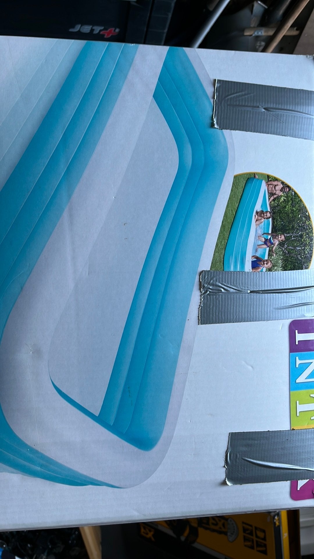 Intex opblaaszwembad 3m x 1,8m x 56cm, Ophalen, Gebruikt