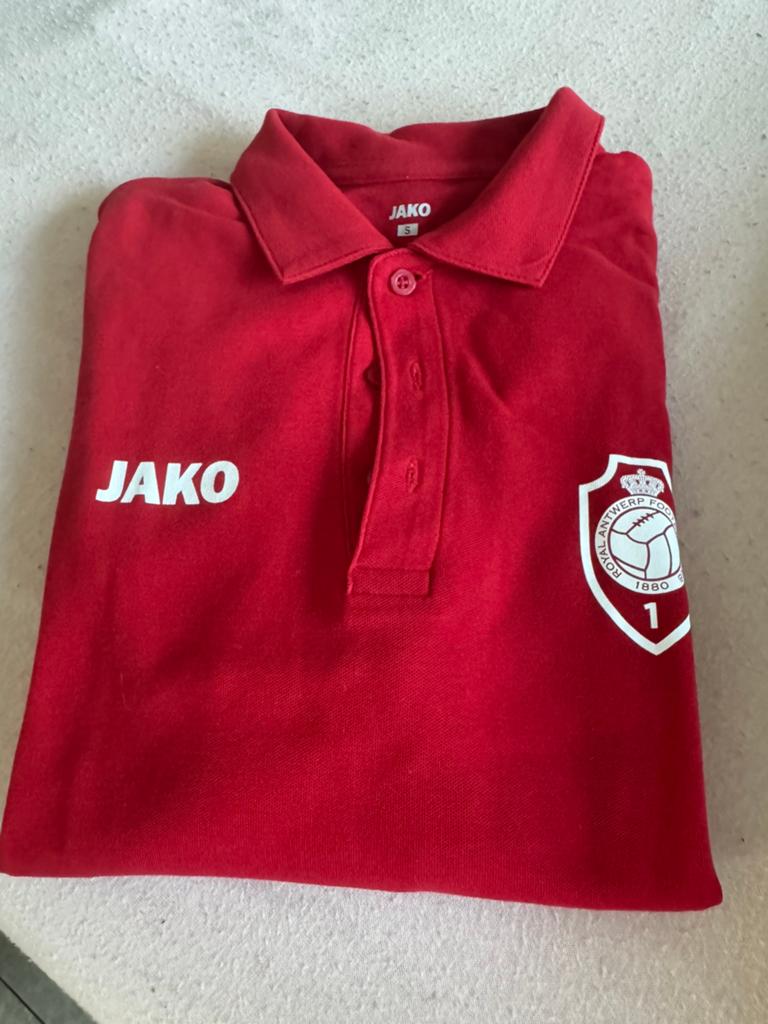 Antwerp polo t shirt maat S, Ophalen, Zo goed als nieuw, Maat 46 (S) of kleiner, Rood