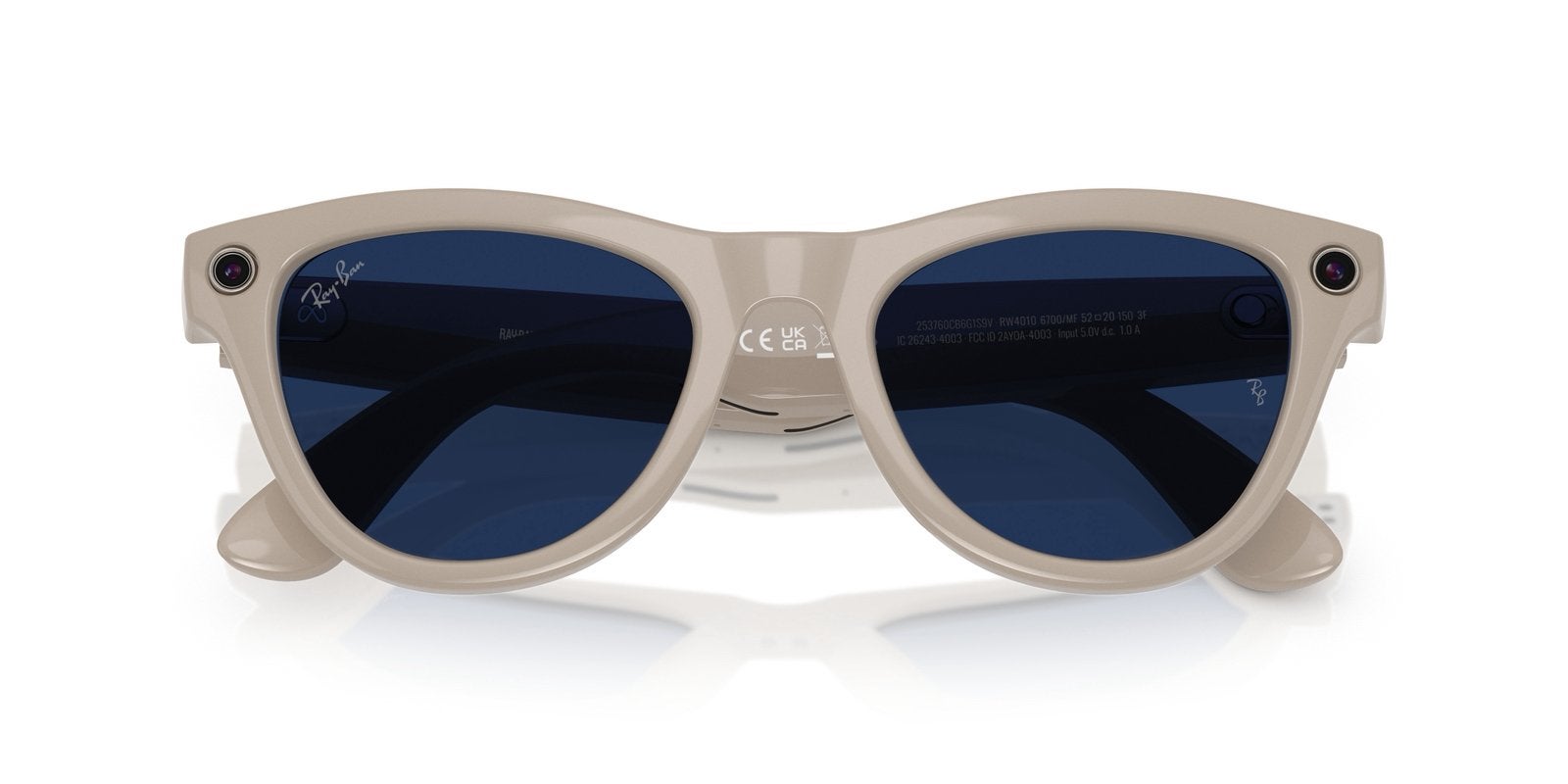 Ray-Ban Meta Skyler Gen 1 Transitions Saphir (Neuf scellé), Neuf, Gris, Enlèvement ou Envoi, Ray-Ban