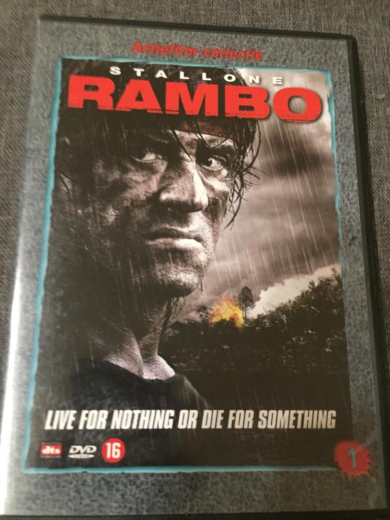 Dvd oorlog film Rambo, Vanaf 16 jaar, Ophalen of Verzenden, Zo goed als nieuw, Oorlog