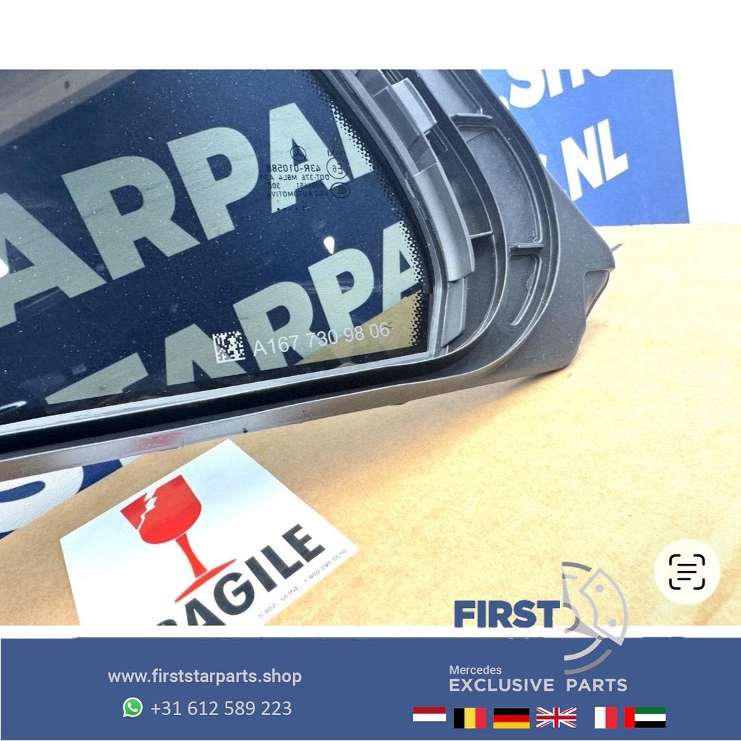 W167 C167 GLE ACHTER DEUR RUIT LINKS / RECHTS GLAS Mercedes, Gebruikt, -, Ophalen of Verzenden, -