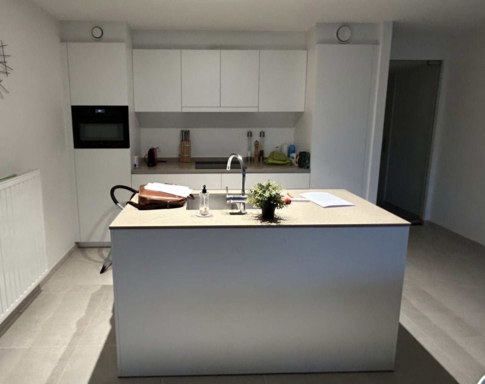 Zo goed als nieuwe Diapal keuken composiet + toestellen, Huis en Inrichting, Ophalen, Wit, Overige typen, Zo goed als nieuw
