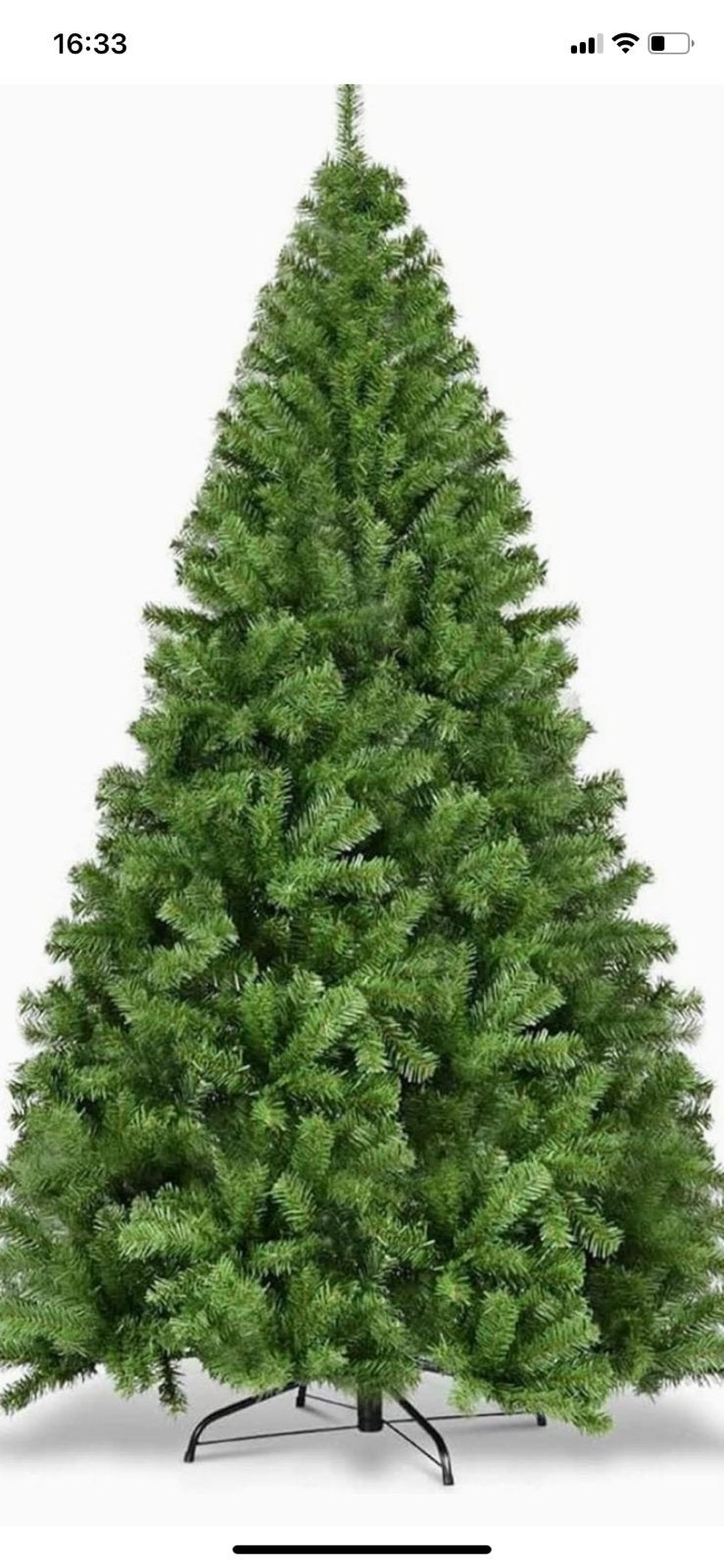 Nieuw kerstboom 1m80 cm hoogte, Diversen, Ophalen of Verzenden, Nieuw