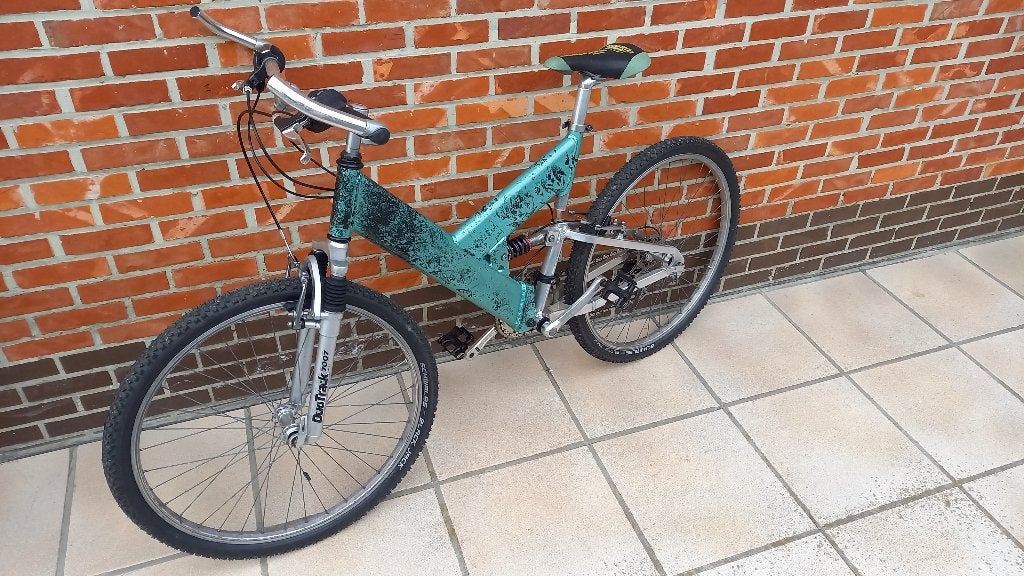 Mountainbike, Fietsen en Brommers, Ophalen, Velgrem, Zo goed als nieuw, Meer dan 20 versnellingen