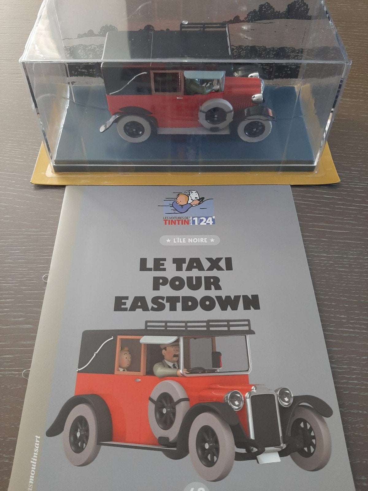 De taxi naar East down 1/24  kuifje, Ophalen of Verzenden