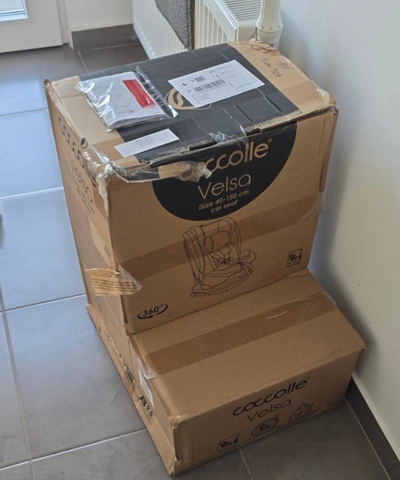 Autostoeltje Velsa I-size 40-150cm Nieuw ongebruikt, Afneembare rugleuning, Nieuw, Isofix, Ophalen