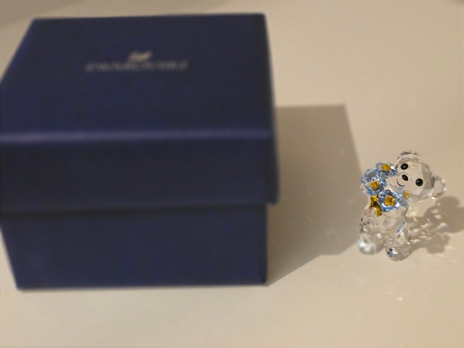 Swarovski Kris Bear Forget-me-not, Enlèvement ou Envoi, Neuf, Figurine