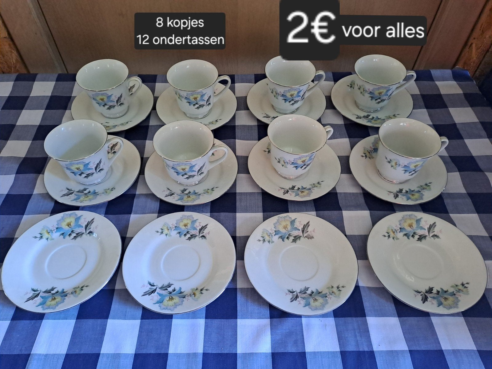 tassenset, Antiek en Kunst, Ophalen