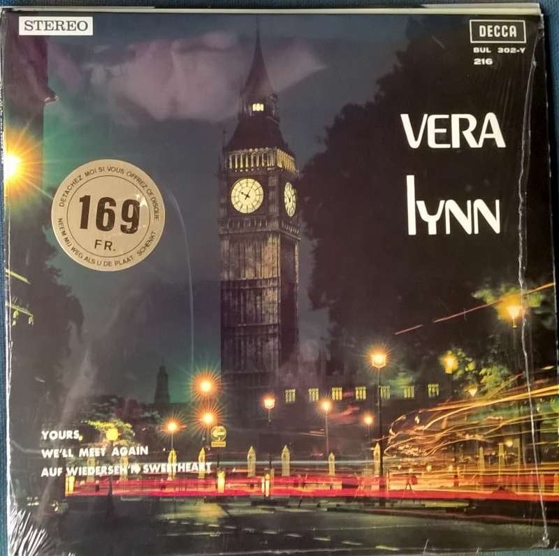 LP Vera Lynn, LP, Beschermende buitenhoes, Pop, Ophalen of Verzenden