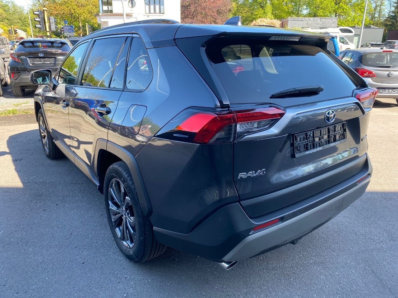 Toyota RAV4 Hybrid 4x2 DYNAMIC AUTOMAAT MET GARANTIE, Autos, Argent ou Gris, 2487 cm³, Entreprise, 131 kW
