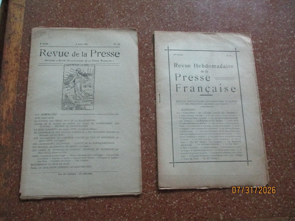 WO1 Clandestiene pers, Verzamelen, Verzenden