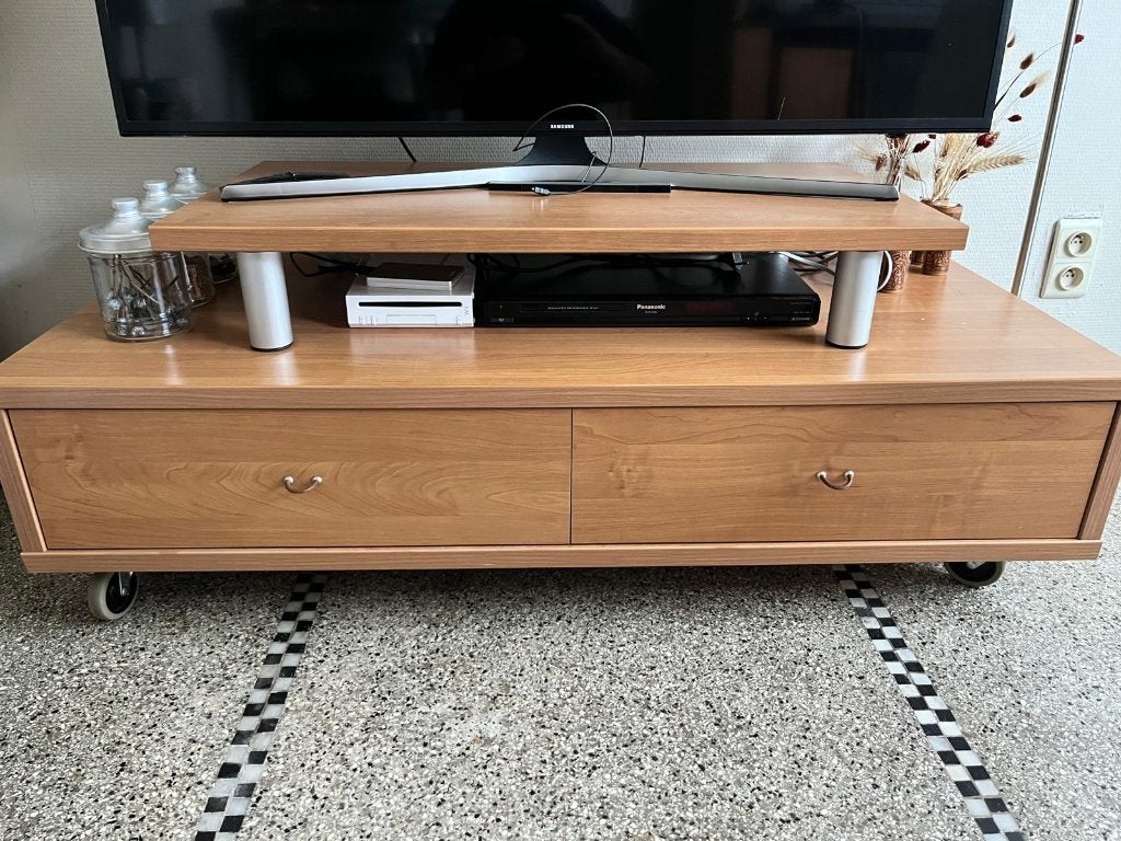TV-meubel, Ophalen, Gebruikt, Met lade(s), 50 tot 100 cm