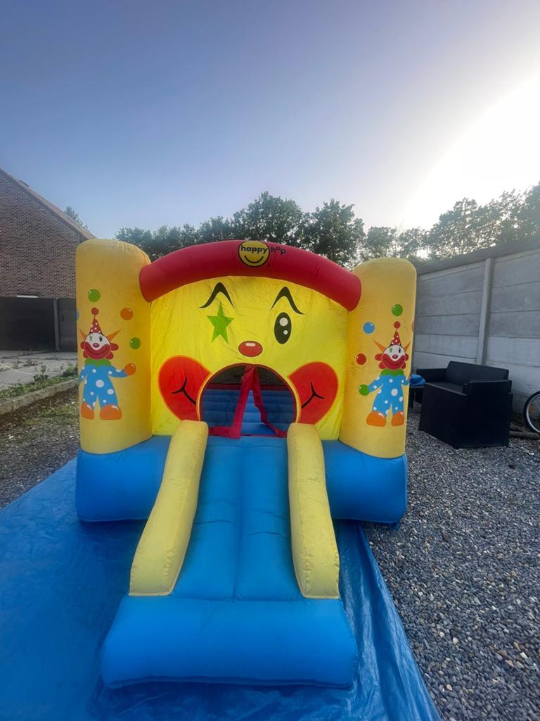 Clown Springkasteel, Ophalen, Zo goed als nieuw