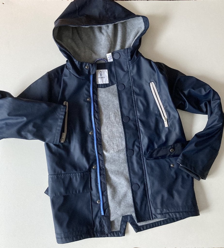 Veste imperméable Okaïdi (taille 8 ans) - comme neuf, Enlèvement, Comme neuf, Okaidi