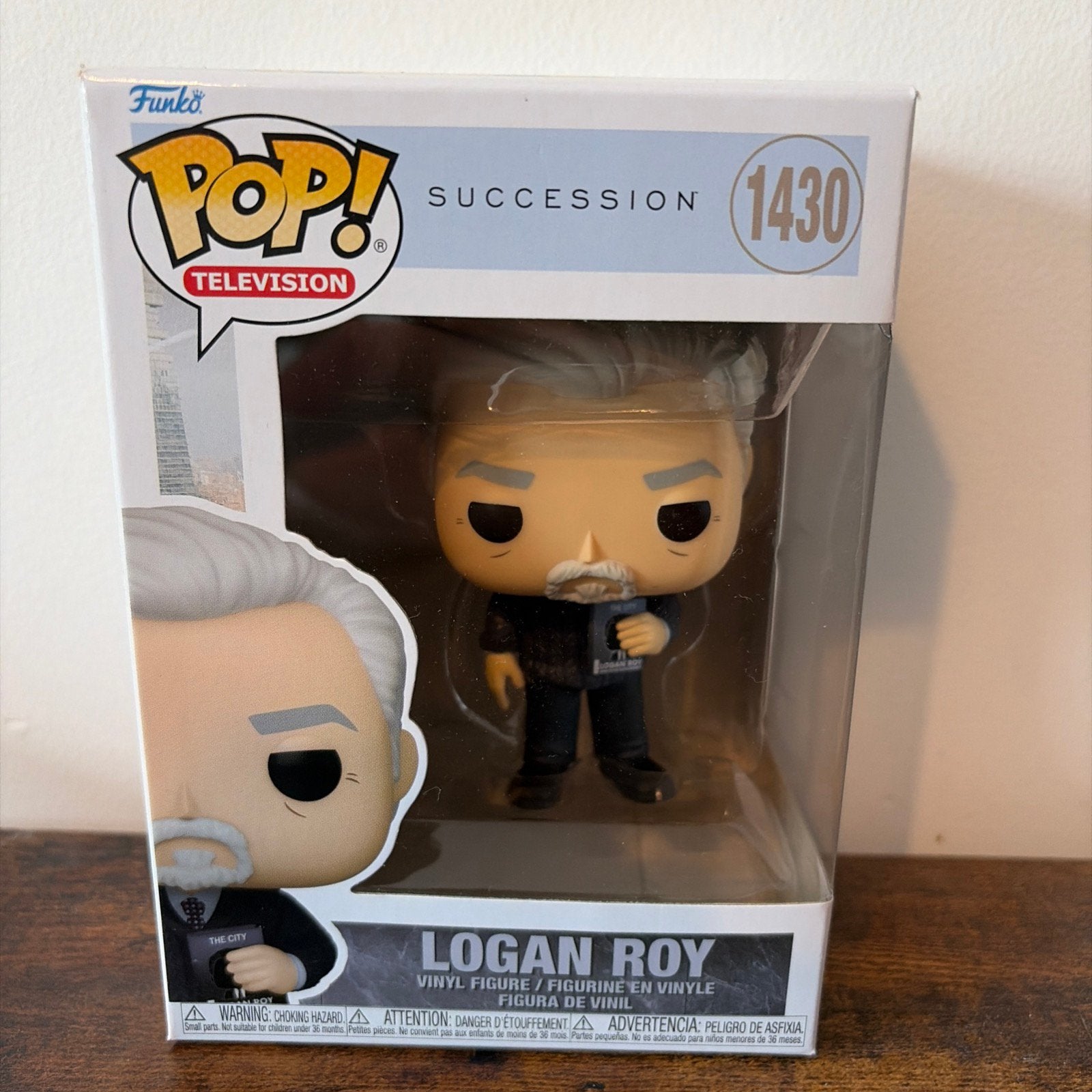 Funko pop Succession Logan Roy, Ophalen of Verzenden, Nieuw