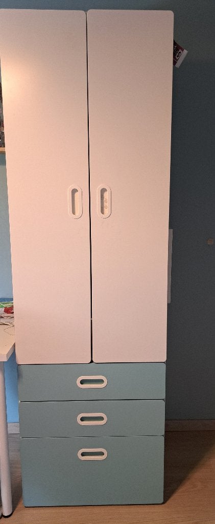 Armoire IKEA STUVA avec étagères et 3 tiroirs, Enfants & Bébés, 105 cm ou plus, Comme neuf, Enlèvement, 50 à 70 cm