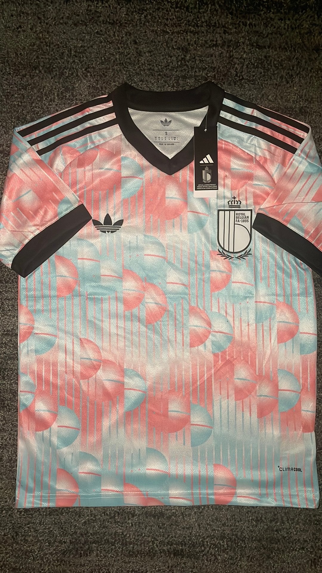België WK voetbal uit shirt, Sport en Fitness, Voetbal, Nieuw, Shirt, Maat S, Ophalen of Verzenden