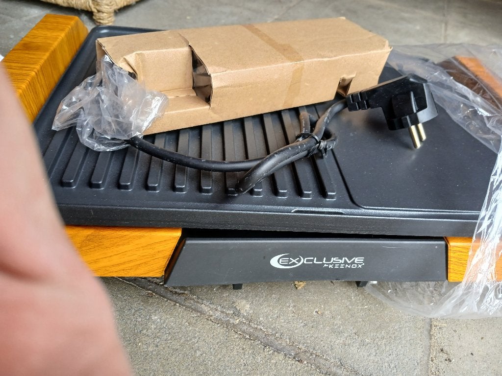 Plancha électrique, Electroménager, Enlèvement, Neuf, Gril de table