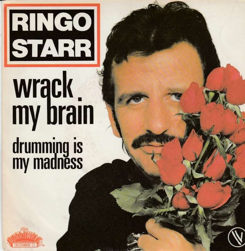 single Ringo Starr - Wrack my brain, 7 inch, Ophalen of Verzenden, Zo goed als nieuw, Pop