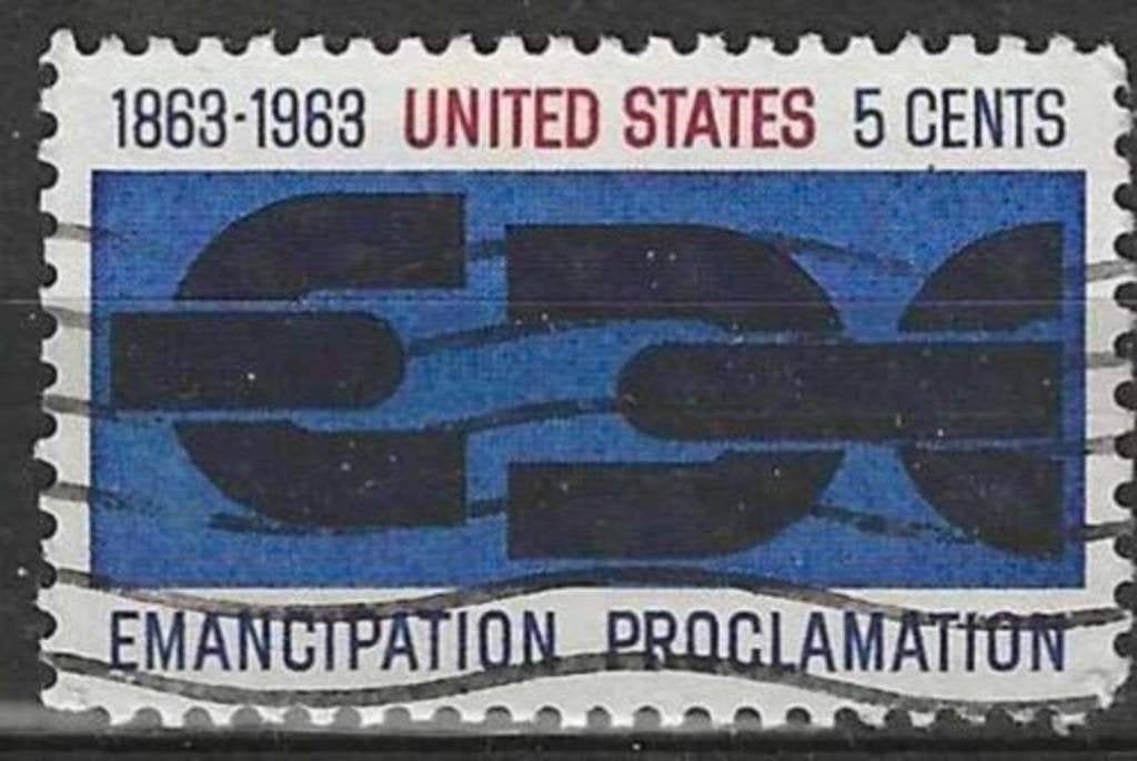 États-Unis 1963 - Yvert 748 - Abolition de l'esclavage (ST), Timbres & Monnaies, Envoi, Affranchi