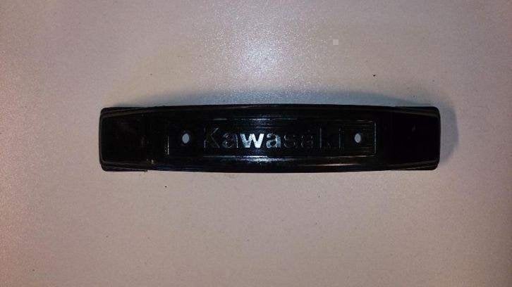 Kawasaki Z400 embleem vorkembleem stuurlogo logo vorklogo, Motoren, Ophalen of Verzenden, Gebruikt