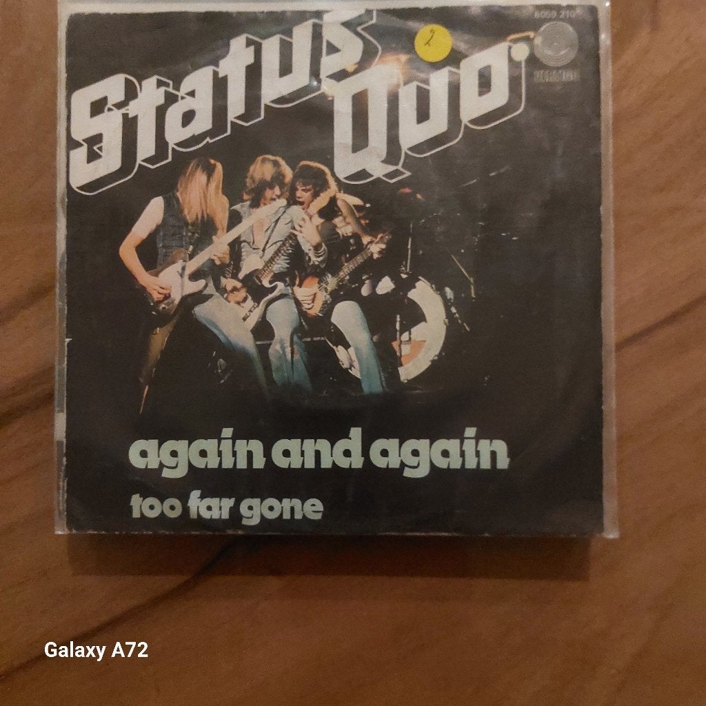 status quo again and again, Gebruikt, 7 inch, Ophalen of Verzenden, Rock en Metal
