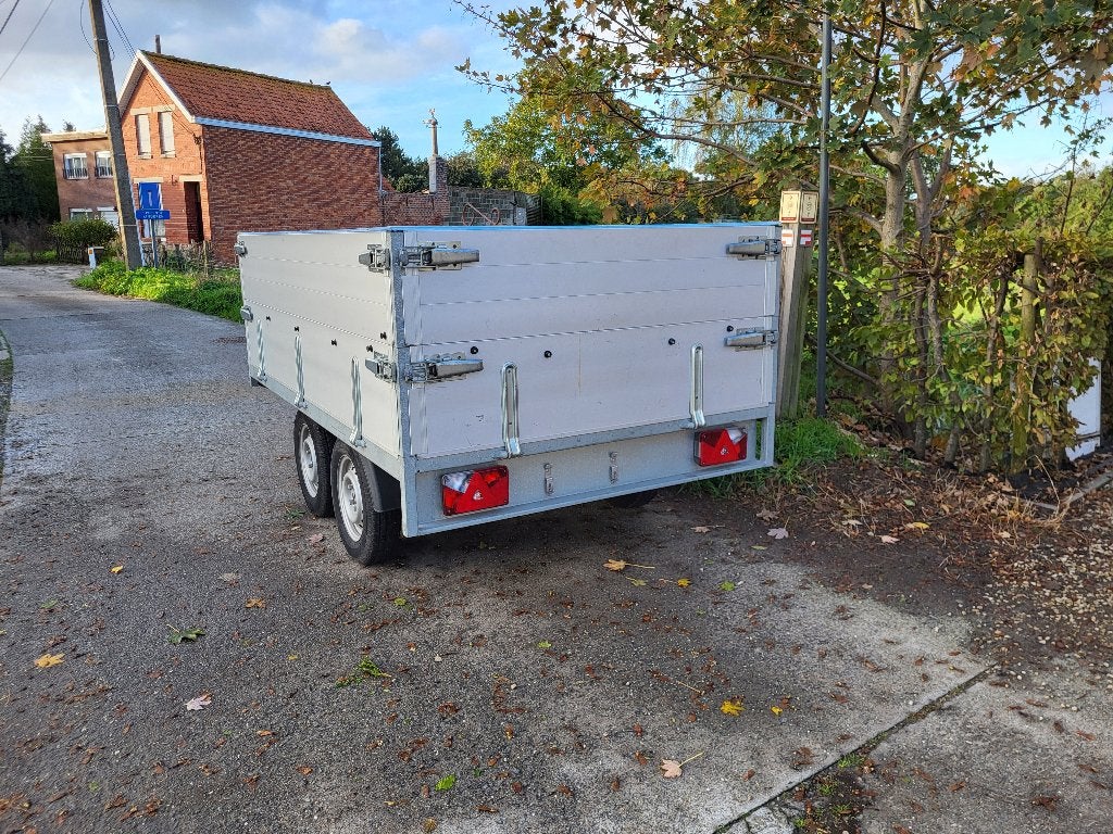 Bw 750kg aanhangwagen met deksel., Enlèvement, Utilisé